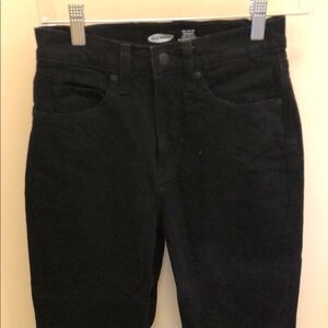 Old Navy Black High Rise Jeans